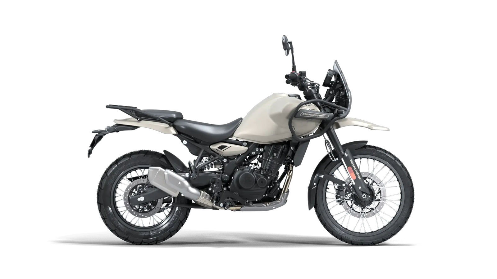 Royal Enfield Himalayan 450 in Kaza Brown, the best-value base variant