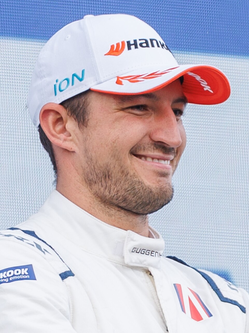 Jake Dennis of Andretti on the Formula E podium