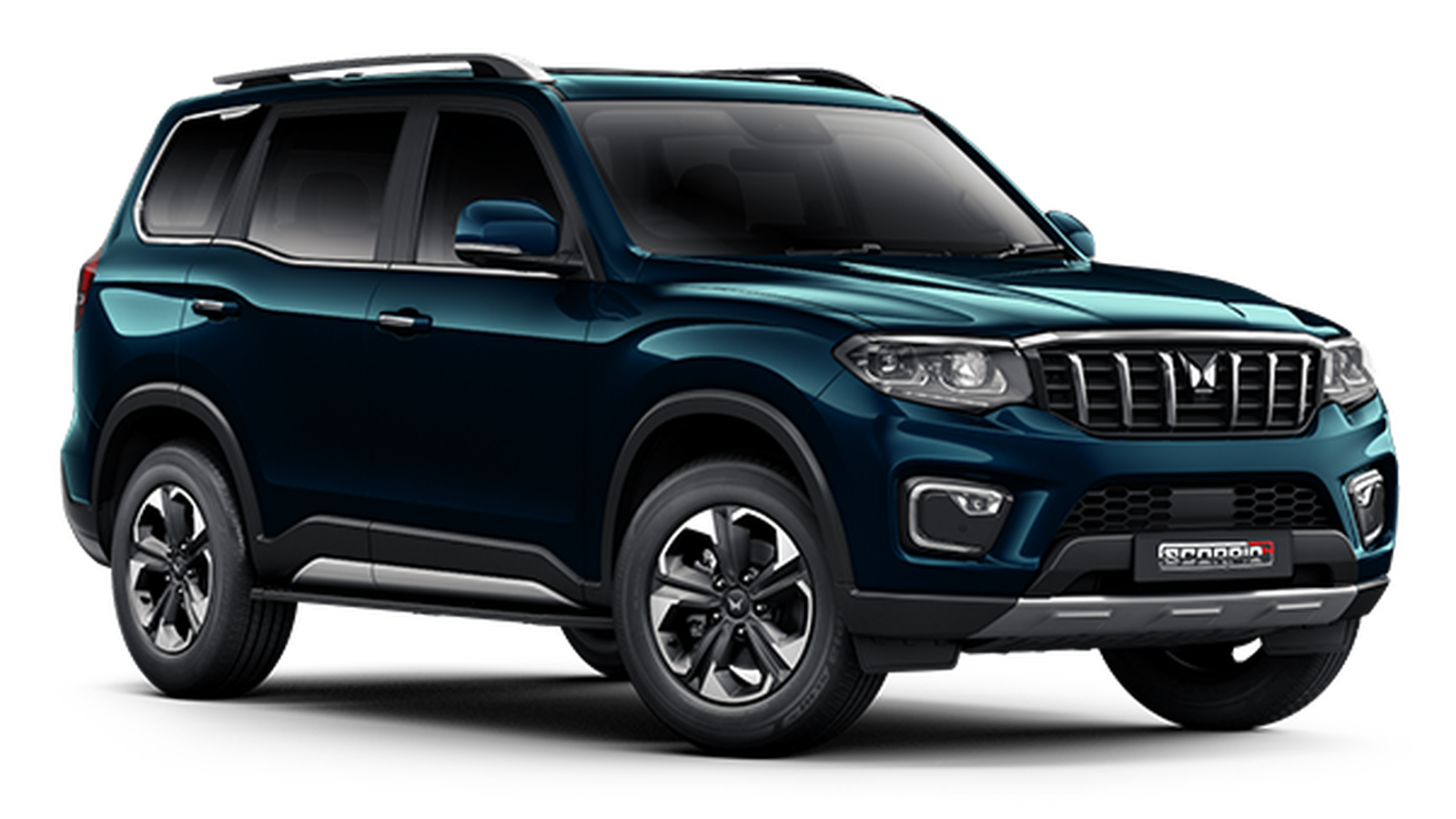 Mahindra Scorpio-N facelift Z8L in Oceanic blue paint
