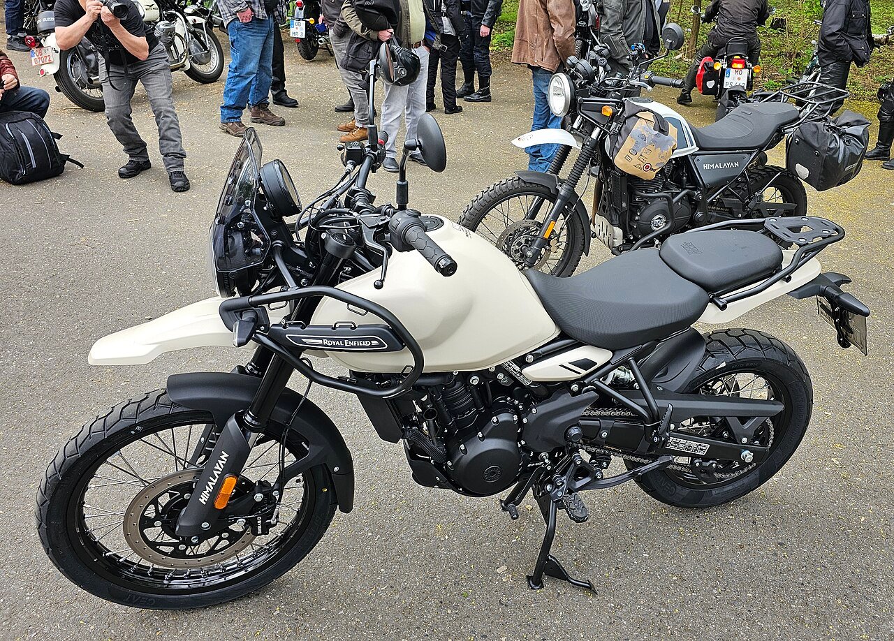 Royal Enfield Himalayan 450 adventure tourer