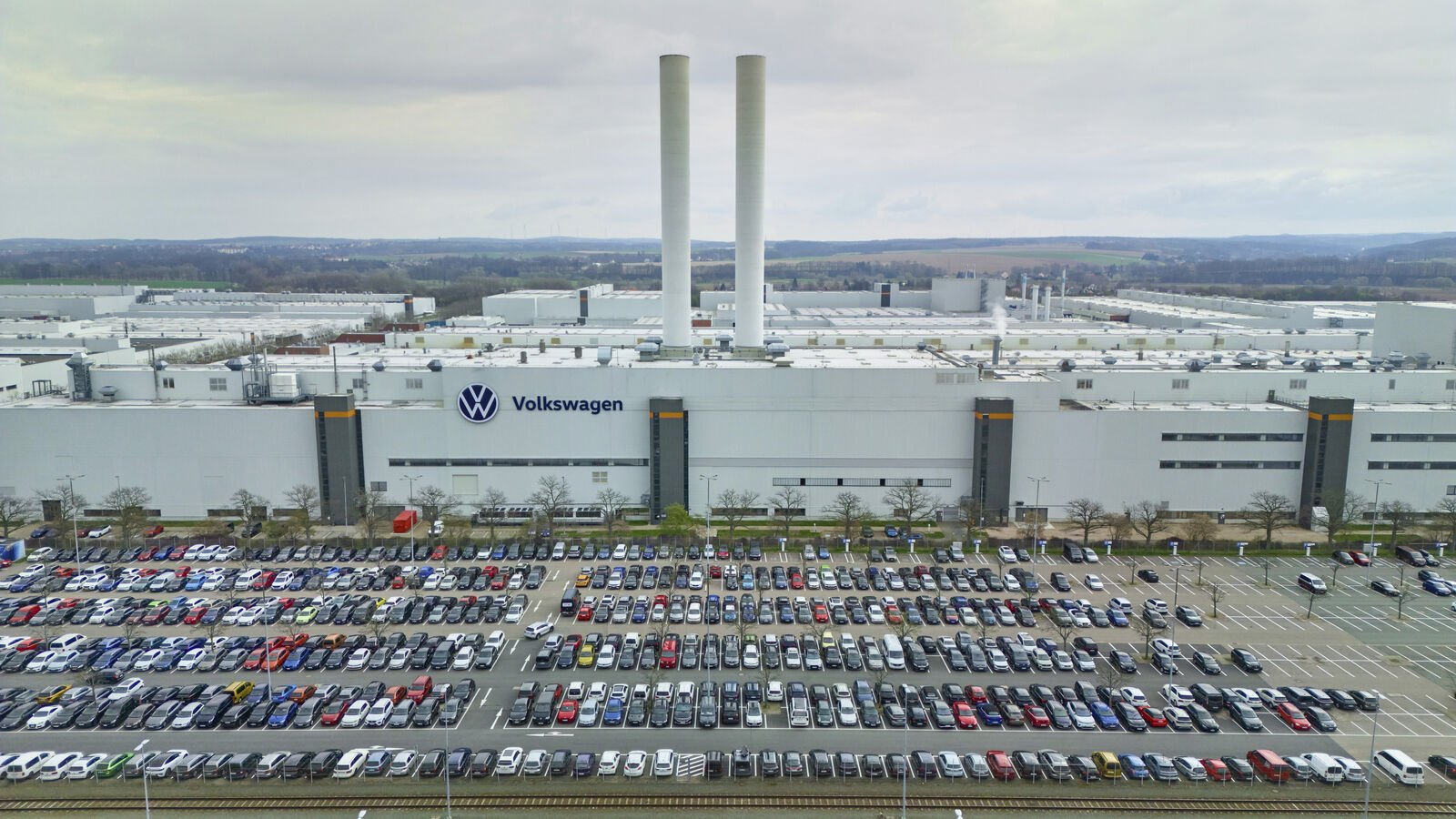 Volkswagen's Zwickau plant, which builds the ID.3 and ID.4
