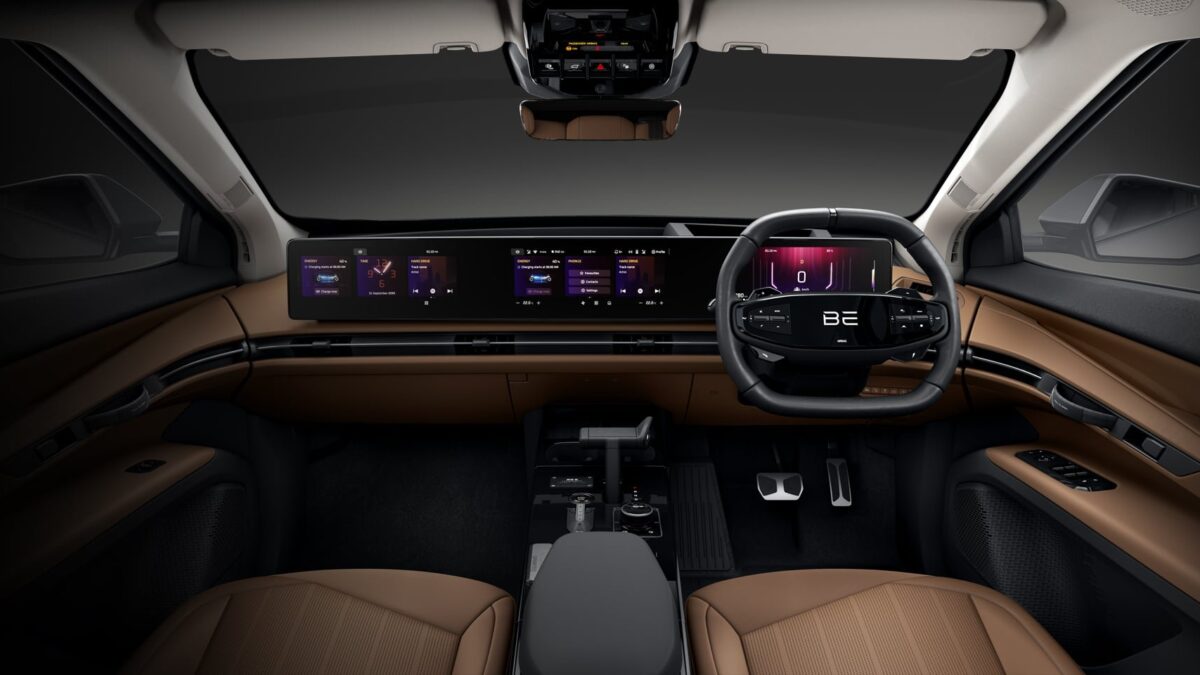 Mahindra BE 6 SportEQ, interior