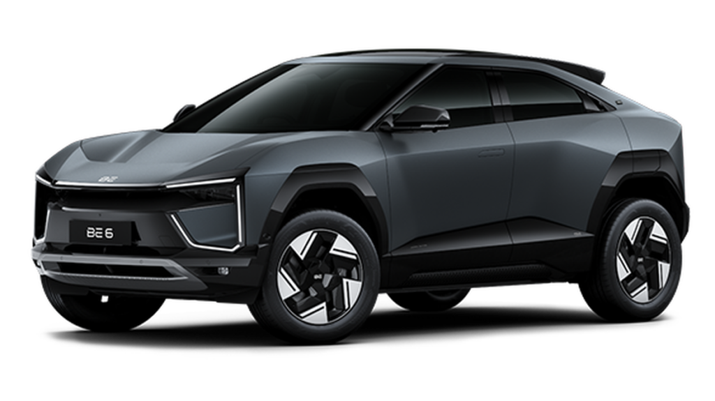 Mahindra BE 6 SportEQ in Graphite Storm