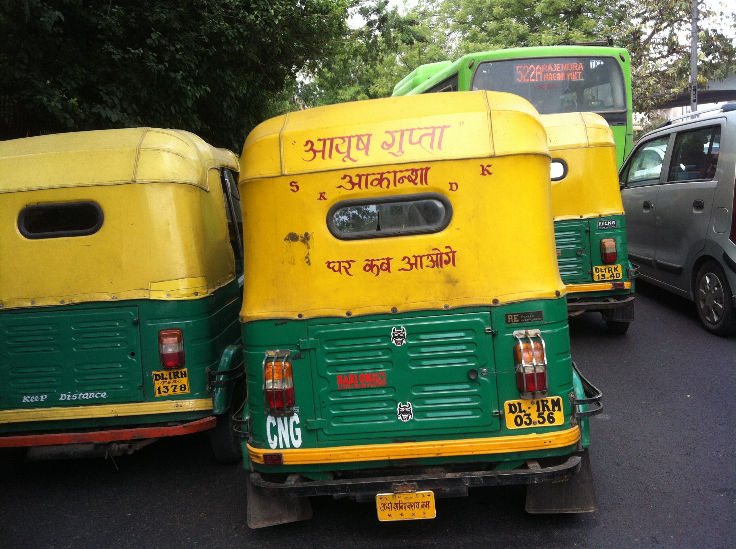 Auto-rickshaw in Delhi, part of India’s genuinely growing three-wheeler segment