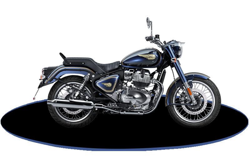 Royal Enfield Bullet 650 in Battleship Blue