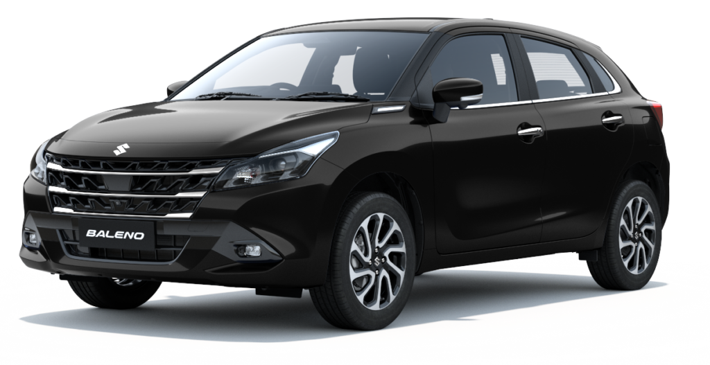 Maruti Suzuki Baleno in Bluish Black