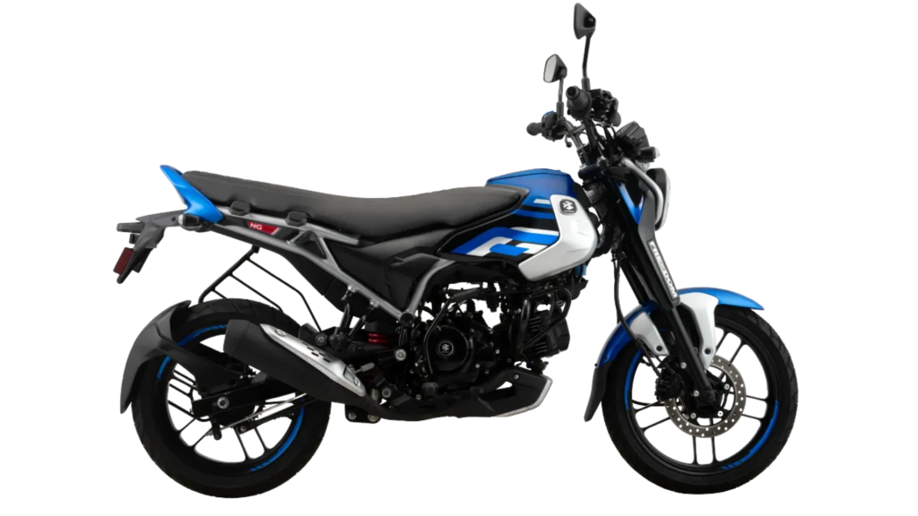 Bajaj Freedom 125 in Caribbean Blue