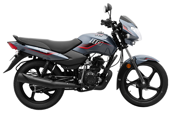 TVS Sport in Grey Red