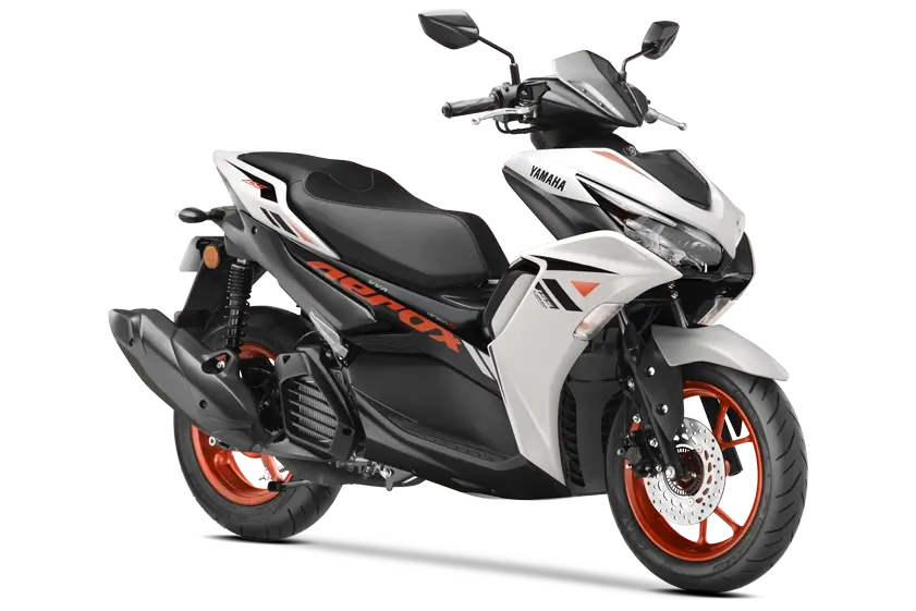 Yamaha Aerox 155 in Ice Fluo Vermillion