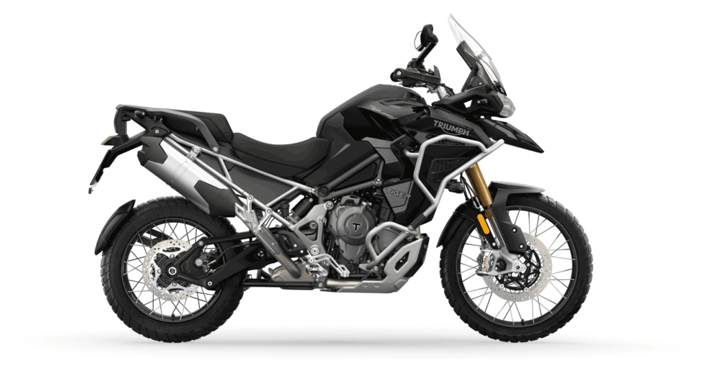 Triumph Tiger 1200 in Jet Black (Rally Explorer)