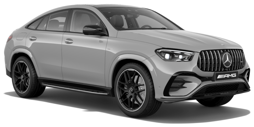 Mercedes-AMG GLE 53 4MATIC+ Coupe in MANUFAKTUR Alpine Grey Solid