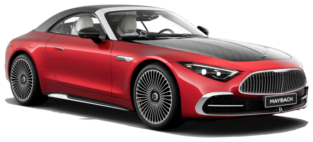Mercedes-Maybach SL 680 Monogram Series in MANUFAKTUR Garnet Red Metallic