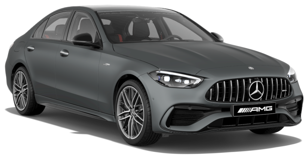 Mercedes-AMG C 43 4MATIC in MANUFAKTUR Selenite Grey Magno