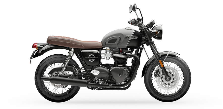 Triumph Bonneville T120 in Matt Silver Ice (T120 Black)