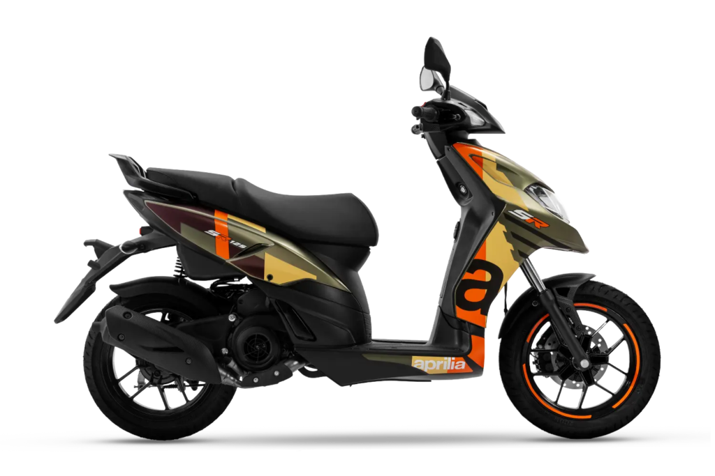 Aprilia SR 125 in Matte Green (Tribute)
