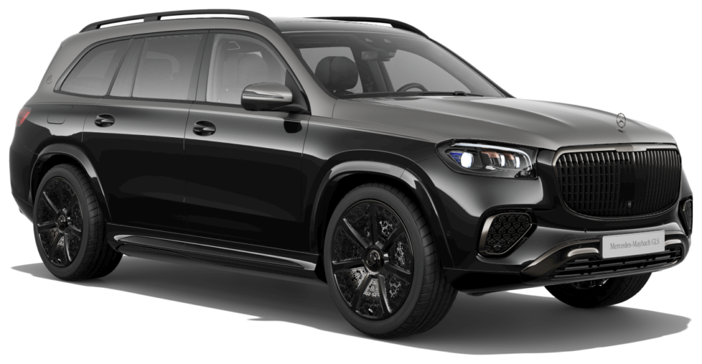 Mercedes-Maybach GLS 600 4MATIC in Maybach Two-Tone Obsidian Black / Mojave Silver
