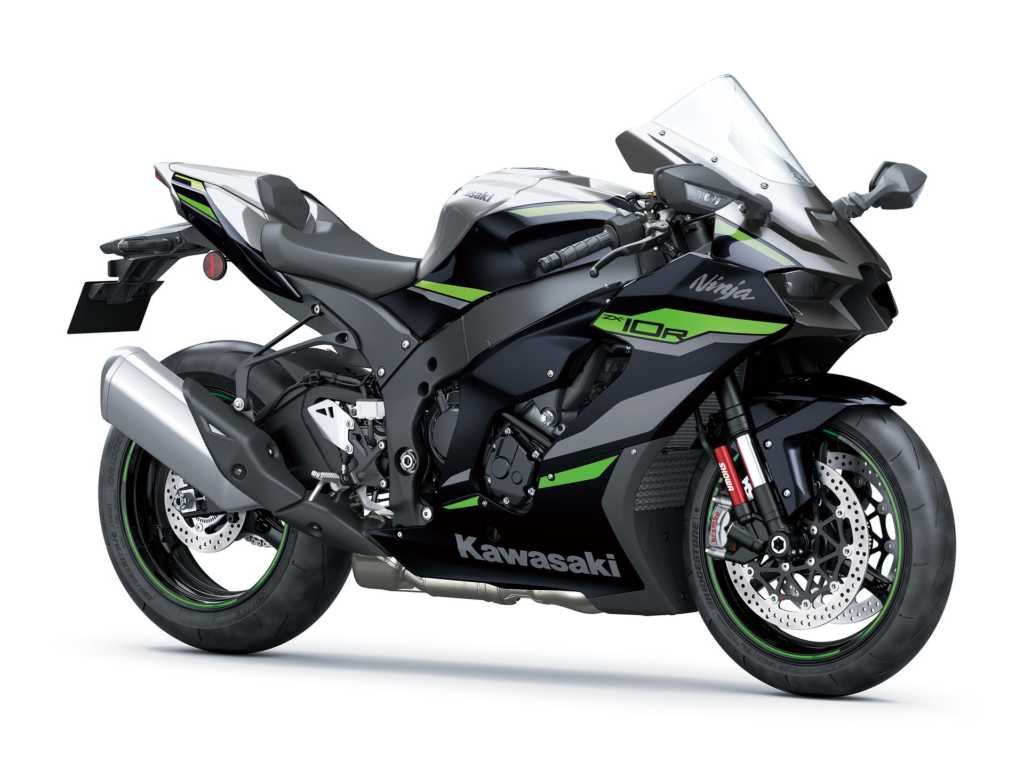 Kawasaki Ninja ZX-10R in Metallic Graphite Gray/Metallic Diablo Black