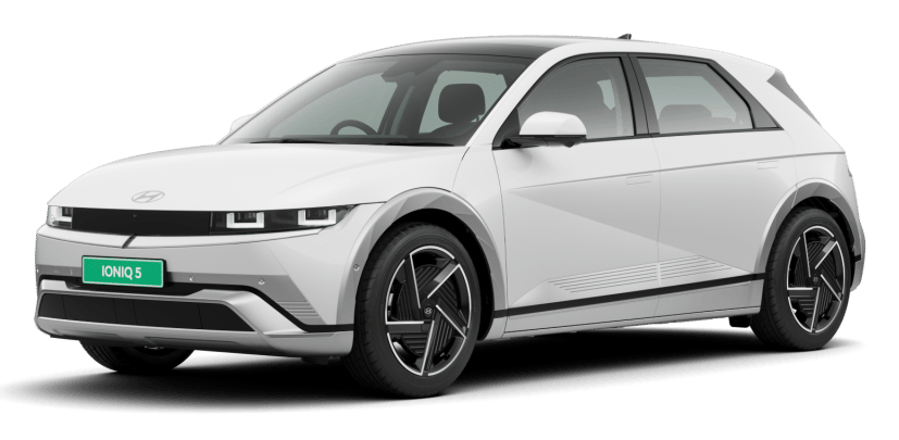 Hyundai Ioniq 5 in Optic White