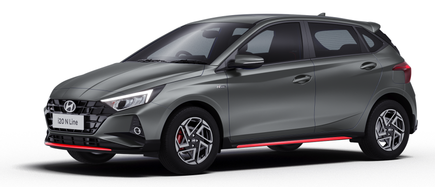 Hyundai i20 N Line in Titan Grey