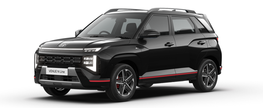 Hyundai Venue N Line in Titanium Black