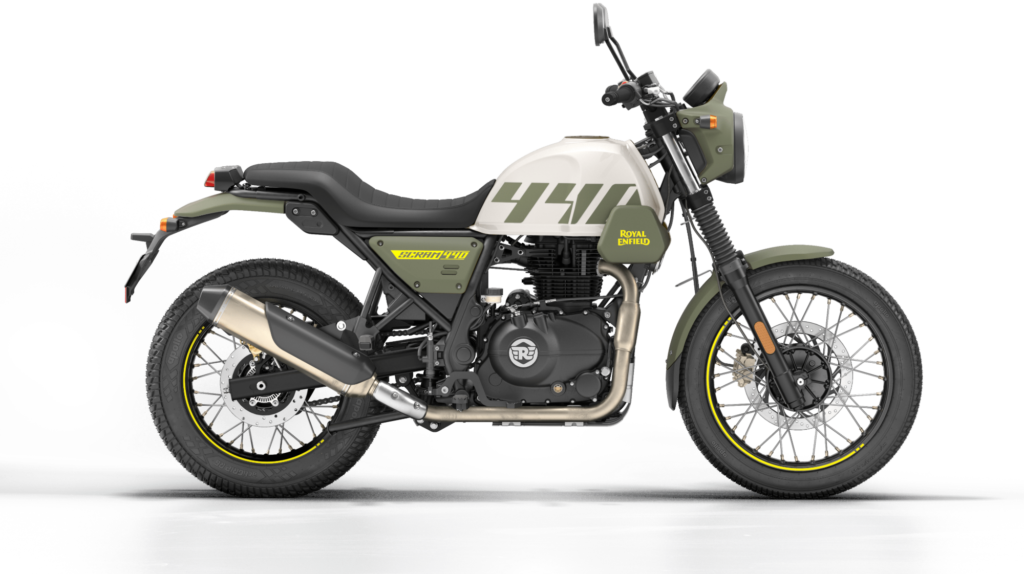 Royal Enfield Scram 440 in Trail Green