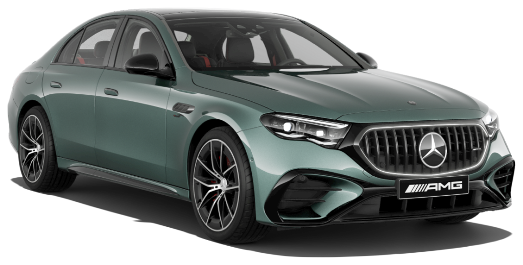 Mercedes-AMG E 53 Hybrid in Verde Silver
