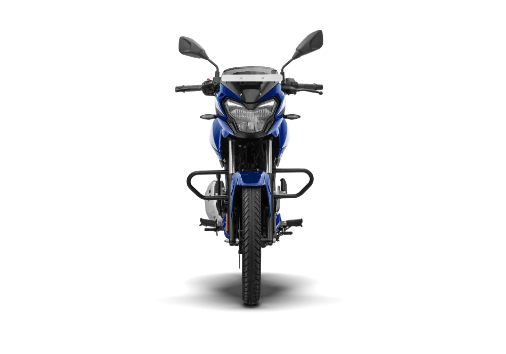 Bajaj Pulsar 125 three-quarter front studio shot