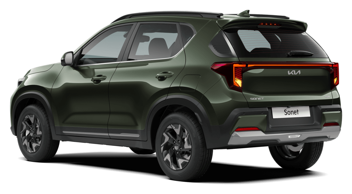 Kia Sonet, rear three-quarter