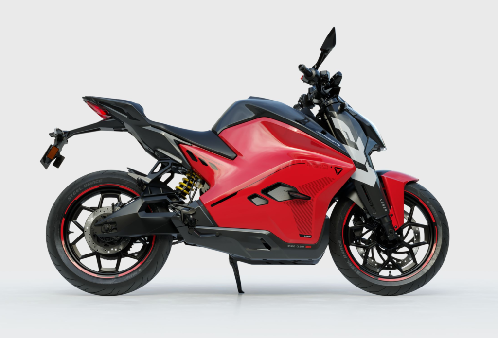 Ultraviolette F77 SuperStreet, exterior