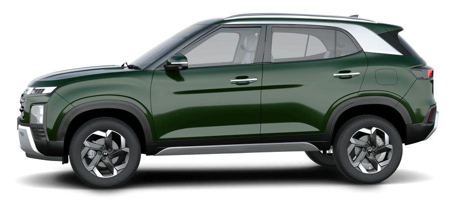 Hyundai Creta, side profile