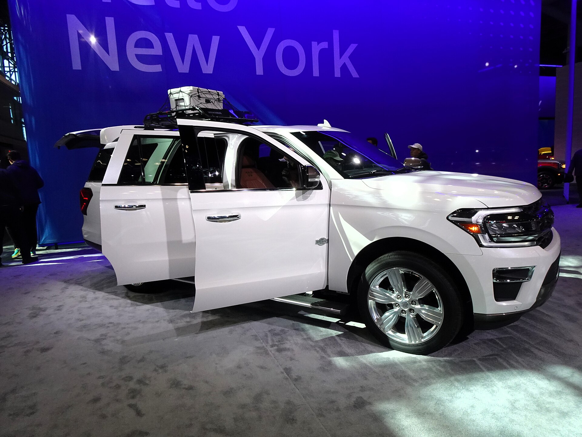 Ford Expedition SUV at an auto show