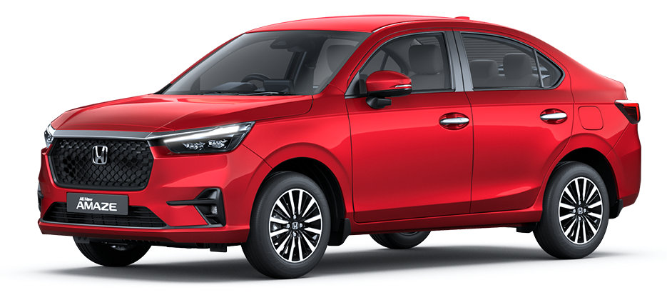 Honda Amaze in Radiant Red Metallic
