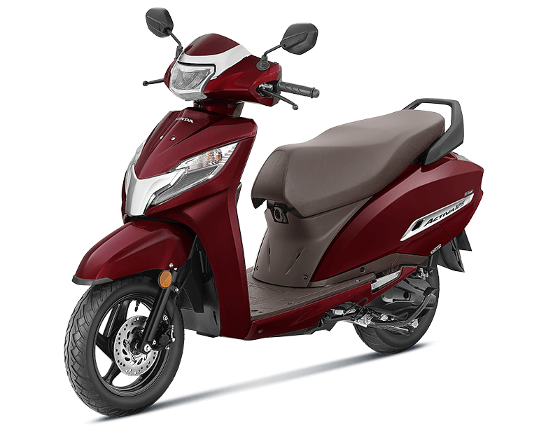 Honda Activa 125 studio shot, front three-quarter