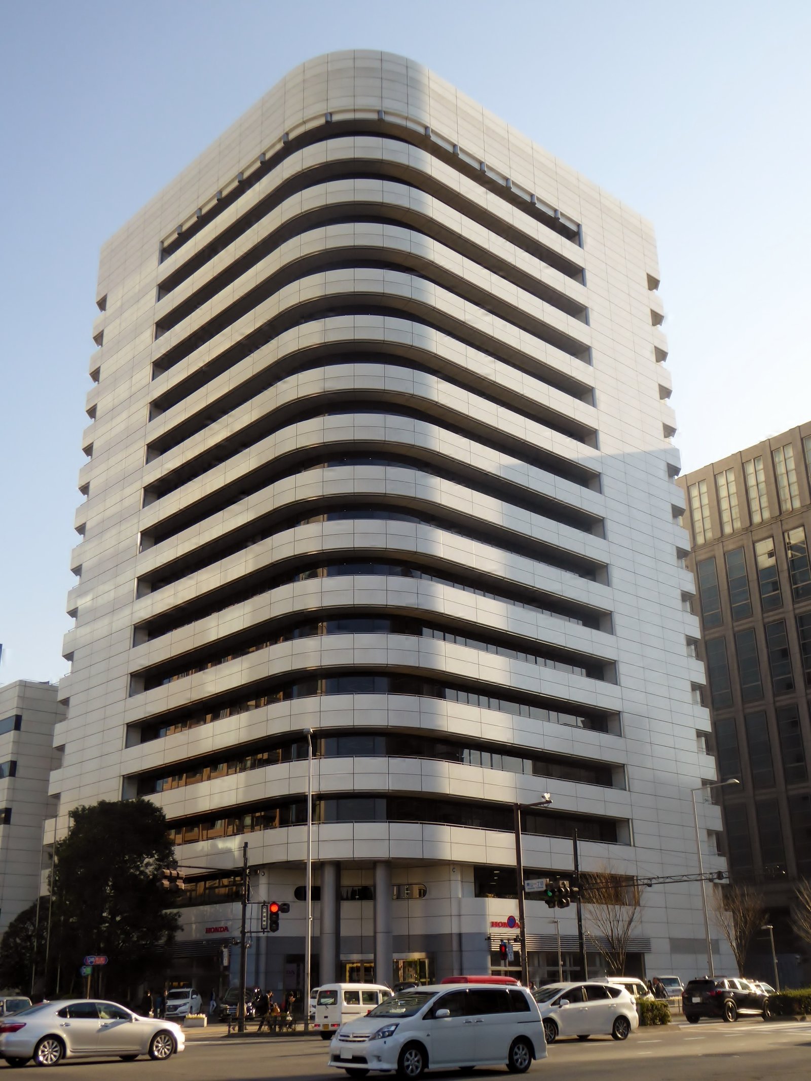 Honda's Aoyama headquarters building in Tokyo, Japan
