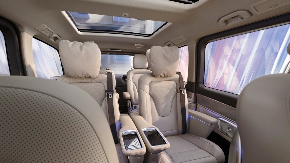 Mercedes-Benz V-Class, interior
