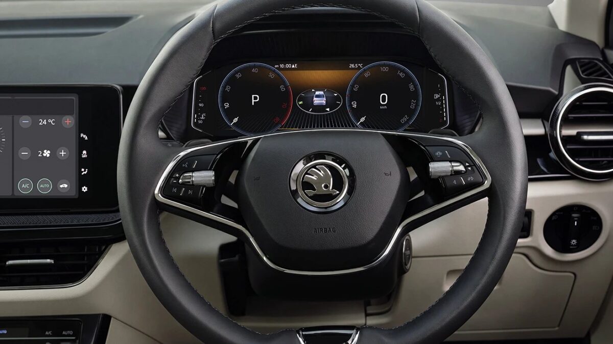 2026 Skoda Slavia Facelift, interior