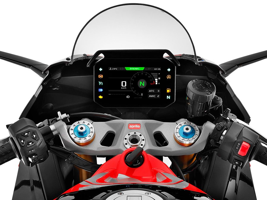 Aprilia RS 660, interior