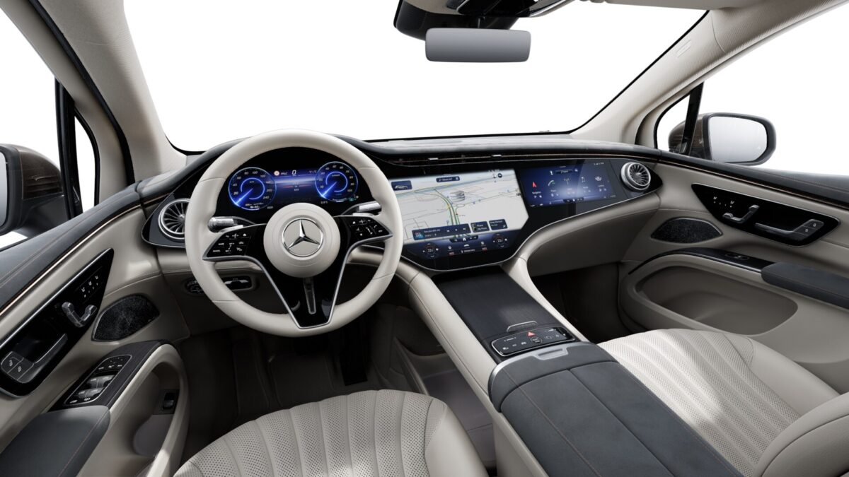 Mercedes-Benz EQS SUV, interior