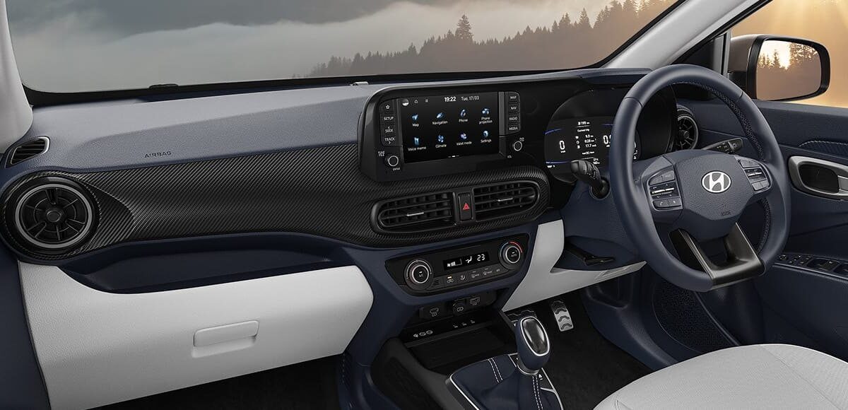 Hyundai Exter, interior