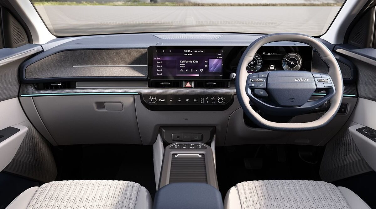 Kia Carens Clavis EV, interior