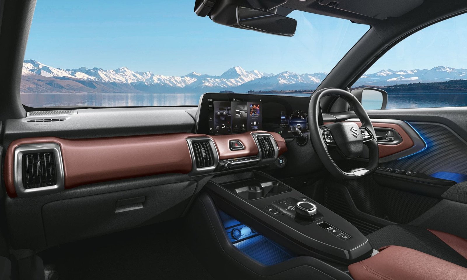 Maruti Suzuki e Vitara, dashboard