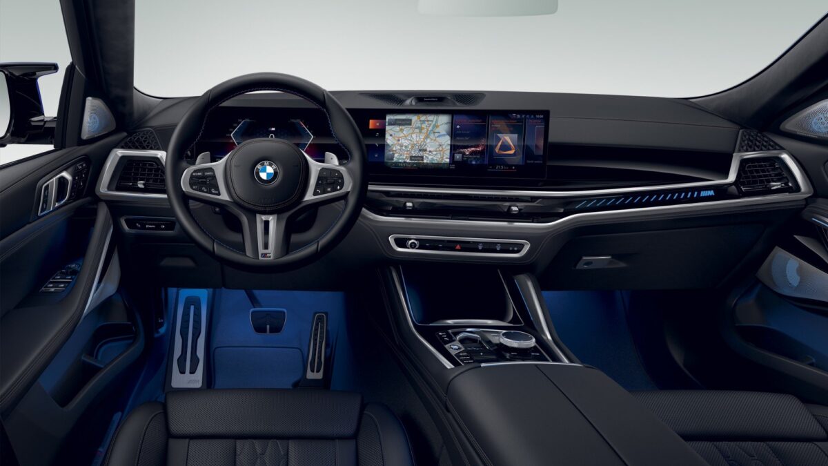 BMW X6, interior