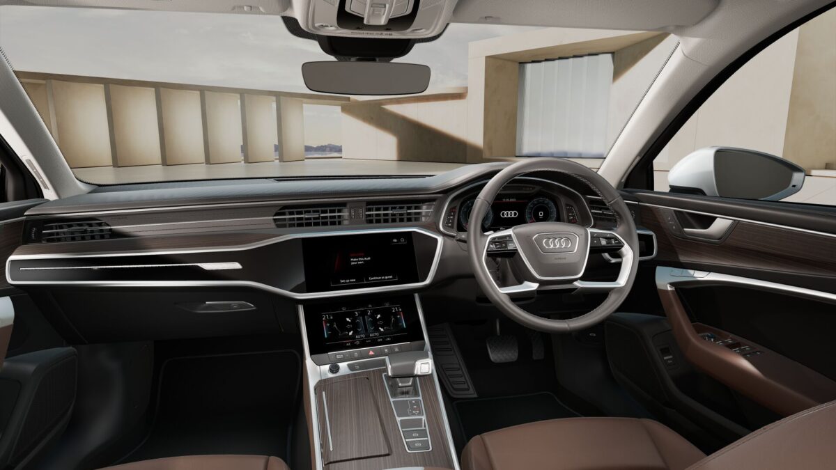 Audi A6, interior