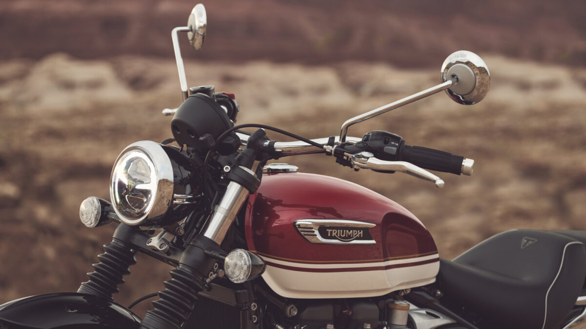 Triumph Bonneville Speedmaster, interior