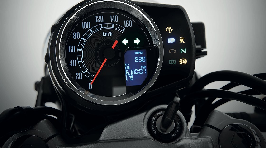 Honda CB350 (retro, old name), interior