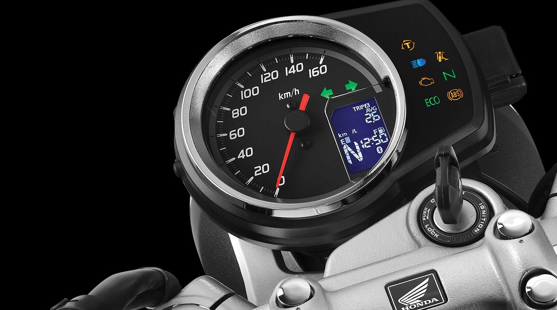 Honda CB350, interior