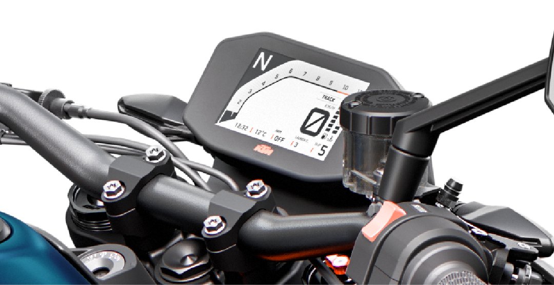KTM 890 Duke R, interior