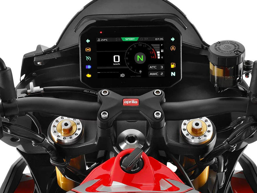 Aprilia Tuono 660, interior