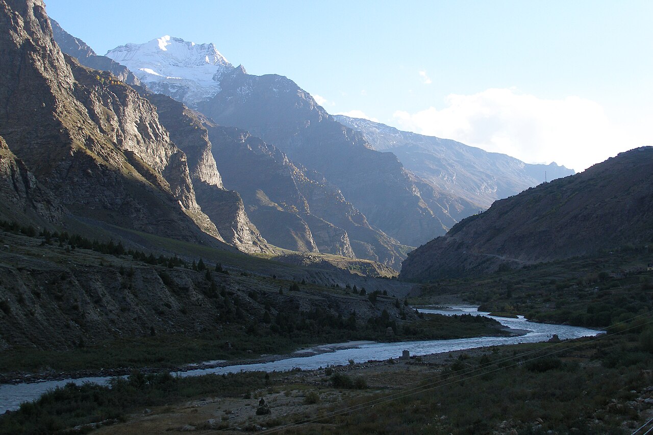 Leh-Manali highway passing through Himachal Pradesh