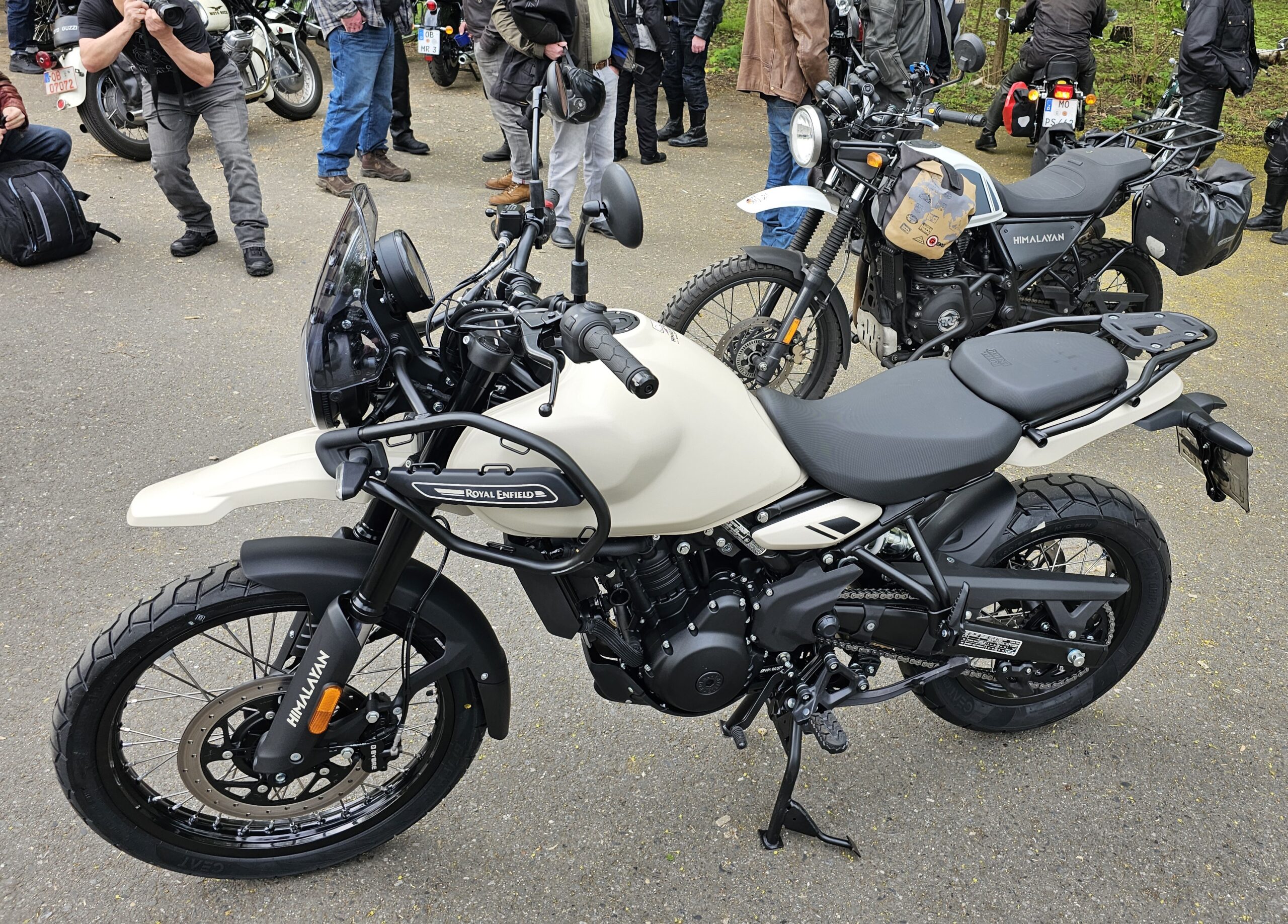 Royal Enfield Himalayan 450 adventure motorcycle